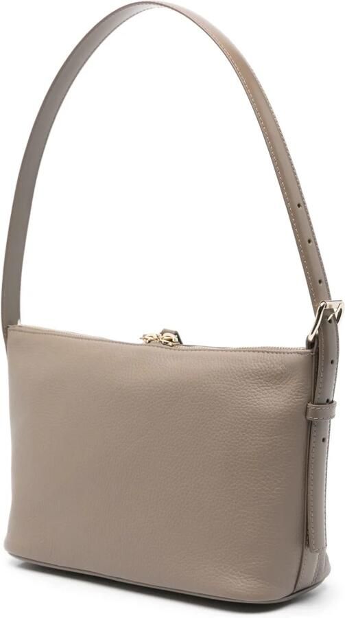 A.P.C. Hobo bags Vera Shoulder Bag Leather Beige in roze - Foto 5