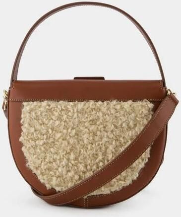 A.p.c. Kleine Hazelnoot Crossbody Tas met Verstelbare Band Brown Dames - Foto 3