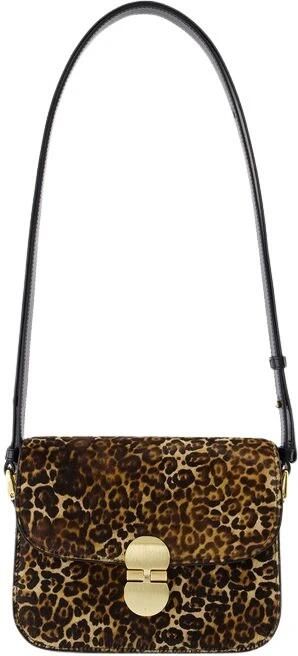 A.P.C. Hobo bags Small Crossbody Bag With Flap Closure in bruin - Foto 2