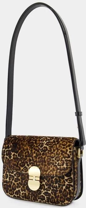 A.P.C. Hobo bags Small Crossbody Bag With Flap Closure in bruin - Foto 5