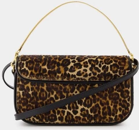 A.P.C. Clutches Grace Chaine Clutch Leather Printed in bruin - Foto 3