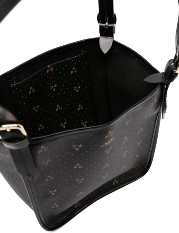 A.P.C. Crossbody bags Cabas Poppy Small Tote Bag in zwart - Foto 3
