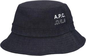 A.p.c. Apc Unisex Hat Blauw Unisex