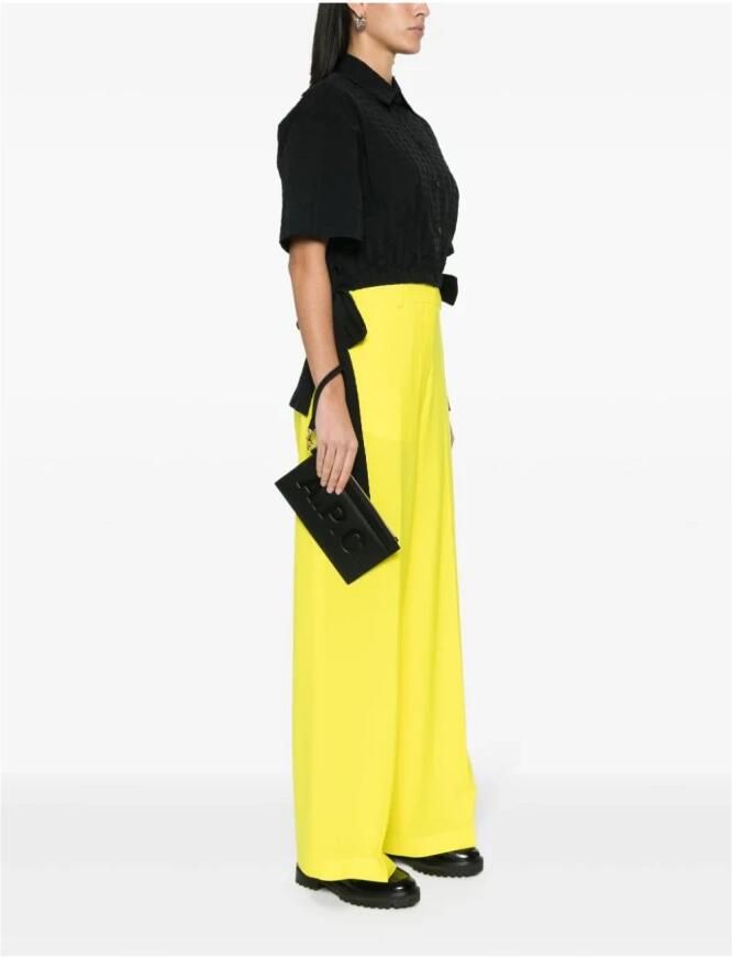 A.p.c. Zwarte Leren Clutch Tas met Logo Inprenting Black Dames - Foto 4