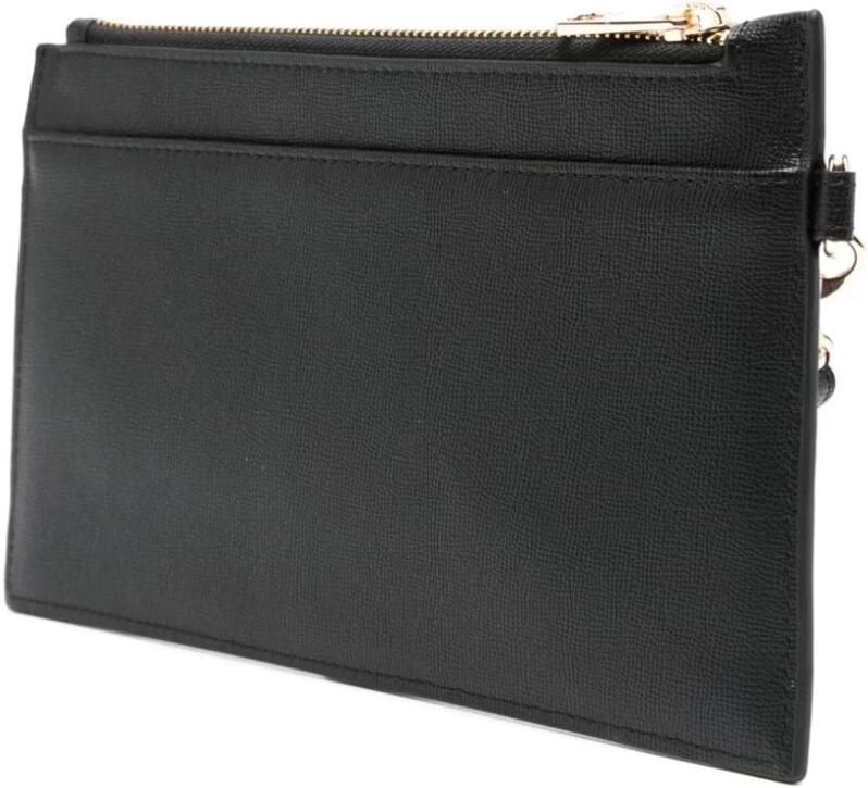A.p.c. Zwarte Leren Clutch Tas met Logo Inprenting Black Dames - Foto 5