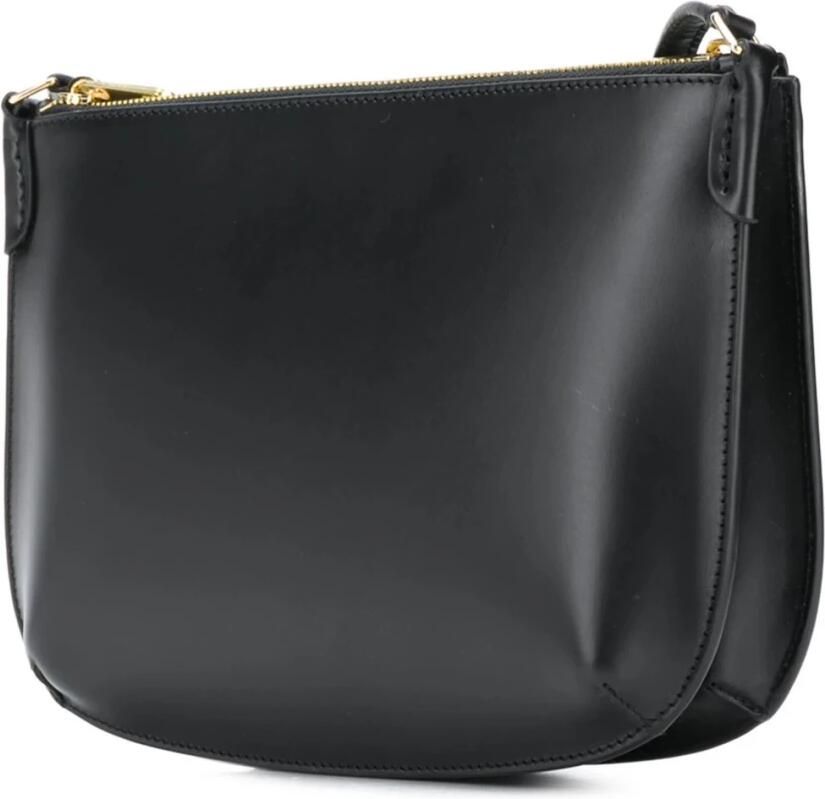 A.p.c. Zwarte leren schoudertas Black Dames - Foto 4