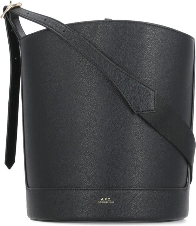 A.p.c. Zwarte tassen met verstelbare schouderband Black Dames