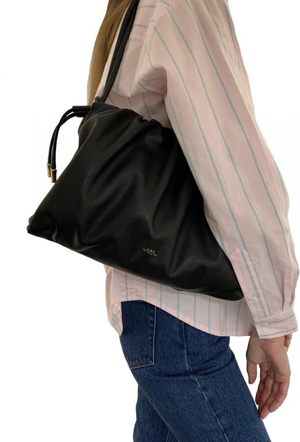 A.p.c. Zwarte tassen voor stijlvolle outfits Black Dames - Foto 2