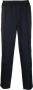 A.p.c. Blauwe Wollen Broek Elastische Taille Rechte Snit Blauw Heren - Thumbnail 1