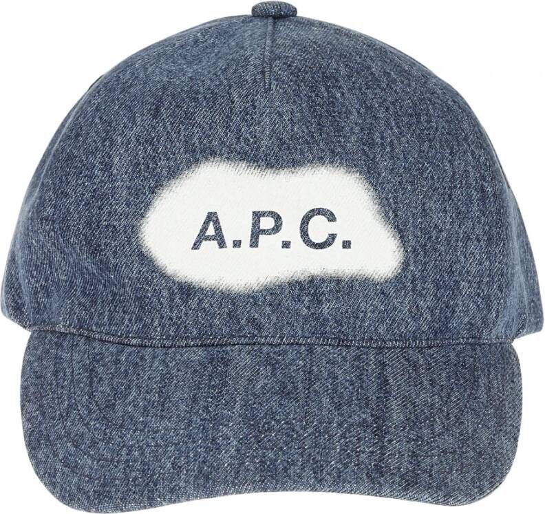 A.p.c. Caps Blauw Heren