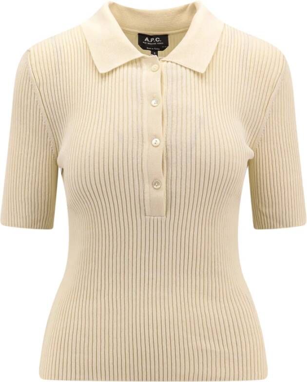 A.p.c. Cardigans Beige Dames