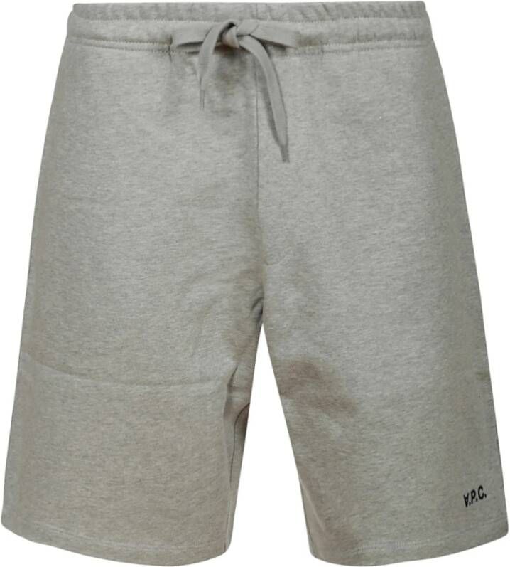 A.p.c. Shorts Casual korte broek Blue Gray Black Heren