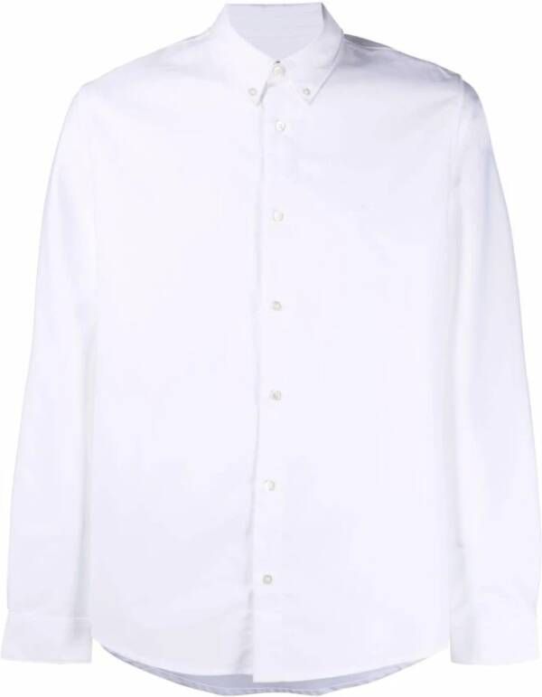 A.p.c. Greg Overhemd Regular Fit White Heren