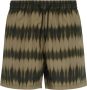 A.p.c. Bobby Beach Shorts met Tie-Dye Print Green Heren - Thumbnail 1