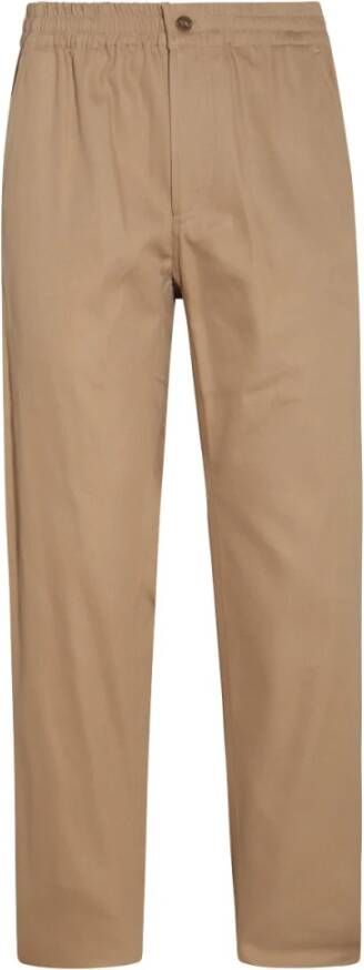 A.p.c. Straight Trousers Beige Heren