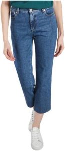 A.p.c. Cropped Jeans Blauw Dames
