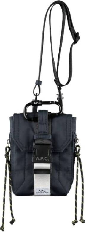 A.p.c. Cross Body Bags Blauw Unisex
