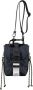 A.p.c. Canvas Crossbody Tas in Marineblauw Blue Heren - Thumbnail 4