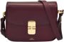 A.p.c. Chique Vintage Geïnspireerde Leren Mini Tas Red Dames - Thumbnail 1