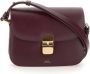 A.p.c. Chique Vintage Geïnspireerde Leren Mini Tas Red Dames - Thumbnail 5