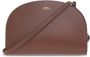A.p.c. Lune schoudertas Brown Dames - Thumbnail 3