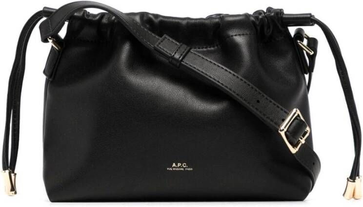 A.p.c. Crossbody zak Zwart Dames
