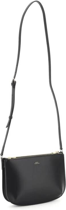 A.p.c. Crossbody zak Zwart Dames