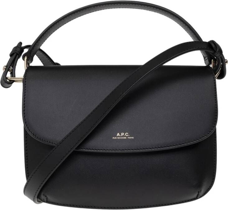 A.p.c. Crossbody zak Zwart Dames
