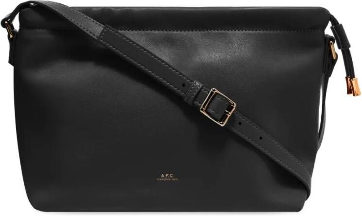 A.p.c. Crossbody zak Zwart Dames