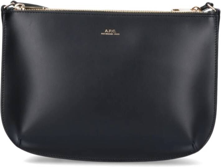 A.p.c. Crossbody zak Zwart Dames