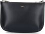 A.p.c. Zwarte leren schoudertas Black Dames - Thumbnail 7