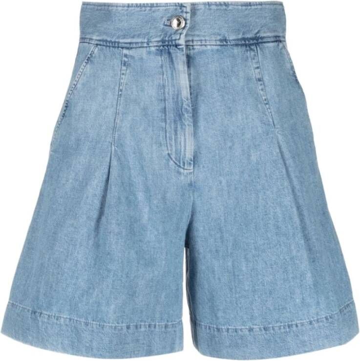 A.p.c. Denim Shorts Blauw Dames