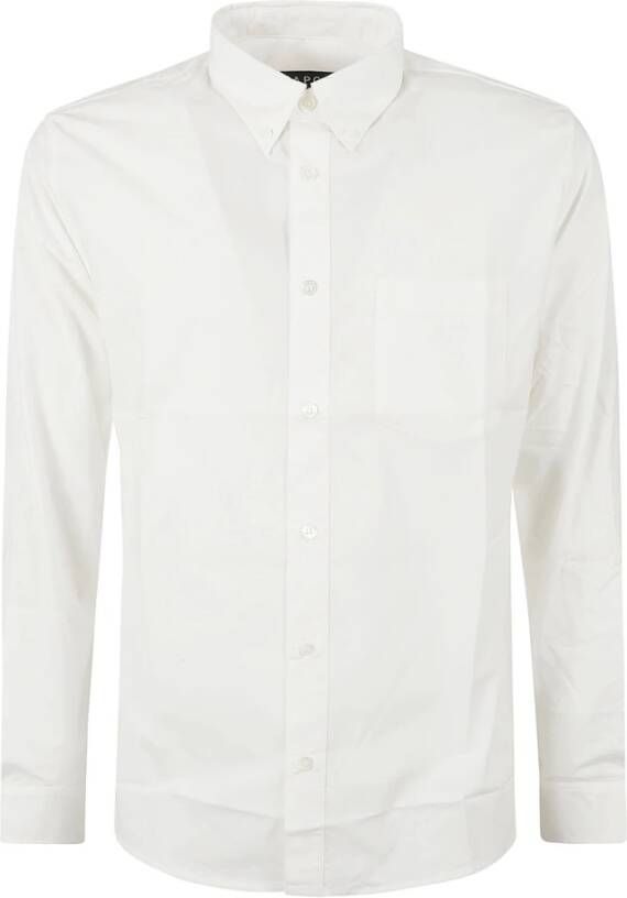 A.p.c. Formal Shirts White Heren