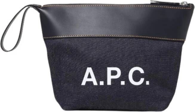 A.p.c. Handbags Blauw Dames