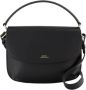 A.p.c. Sarah A Strap Mini Hobo Bag Black Leather Zwart Dames - Thumbnail 5
