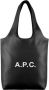 A.p.c. Stijlvolle schoudertas met brede handvatten Black Dames - Thumbnail 1