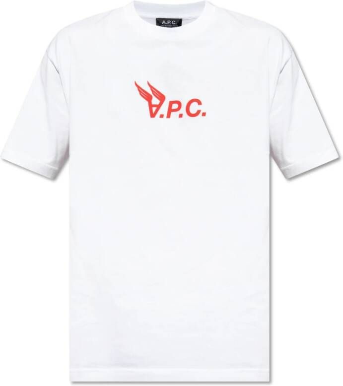 A.p.c. Hermance T-shirt Wit Heren