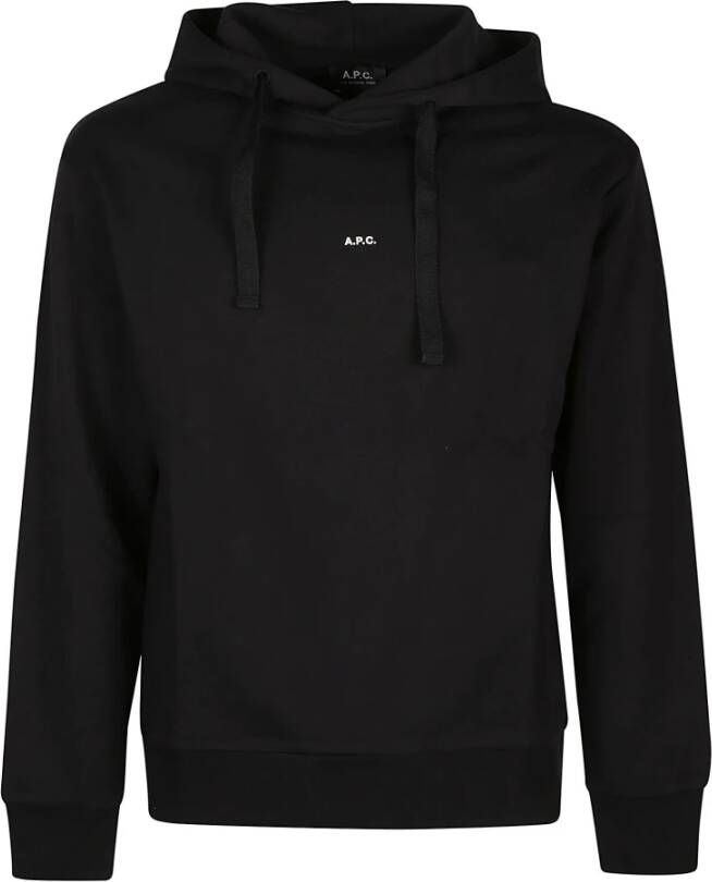 A.p.c. Hoodies Zwart Heren