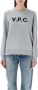 A.p.c. Knitwear Grijs Dames - Thumbnail 1