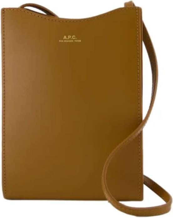 A.p.c. Leather wallets Bruin Dames