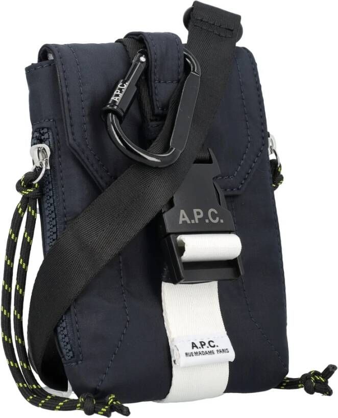 A.p.c. Messenger Bags Blauw Heren