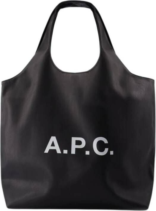 A.p.c. Stijlvolle schoudertas met brede handvatten Black Dames - Foto 3