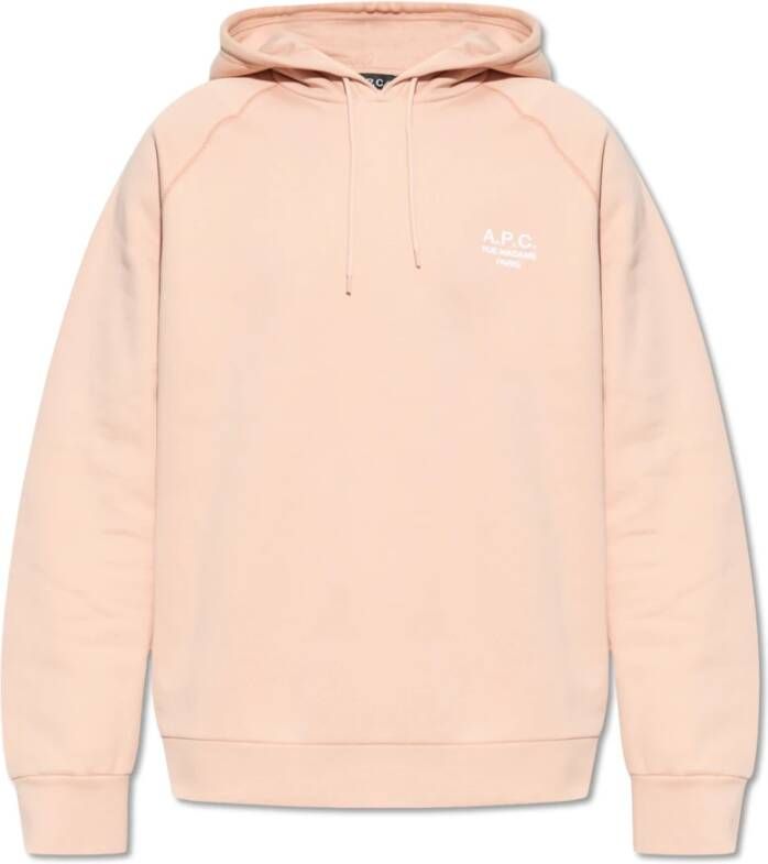 A.p.c. Roze Hoodie van Paris Pink Heren