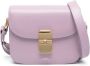 A.p.c. Lavendel Leren Mini Tas met Verstelbare Schouderband Purple Dames - Thumbnail 1