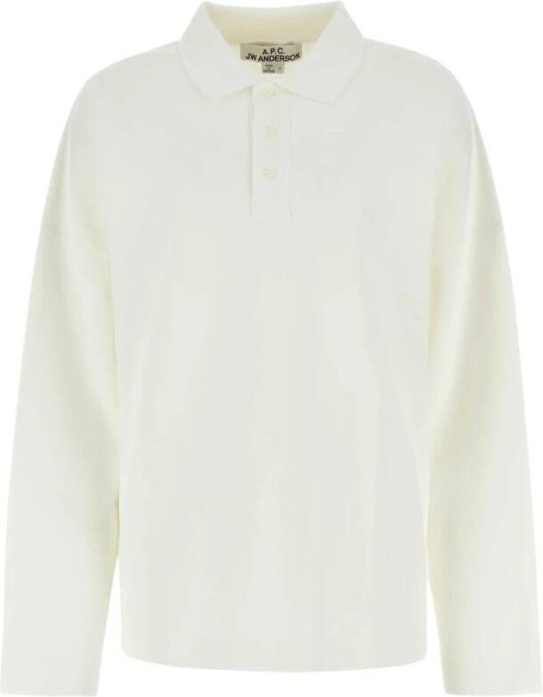 A.p.c. Polo Shirts White Dames