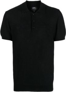 A.p.c. Polo Shirts Zwart Heren