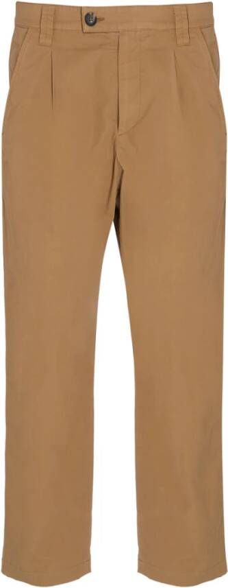 A.p.c. Rechte broek Bruin Heren