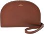 A.p.c. Lune schoudertas Brown Dames - Thumbnail 1