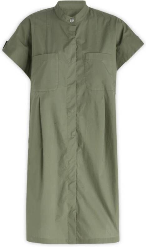 A.p.c. Shirt Dresses Groen Dames