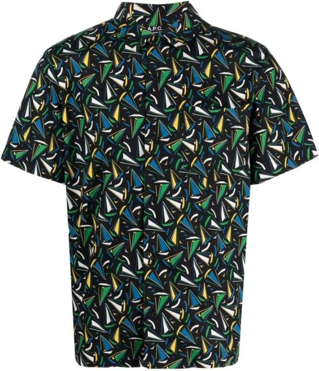 A.p.c. Shirt Groen Heren